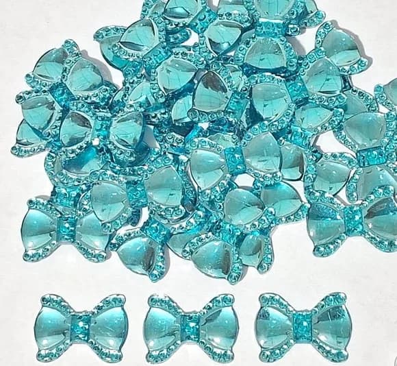 Chaton Lacinho Azul -50 Unidades