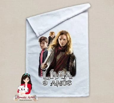 Toalhinha Personalizada Harry Potter