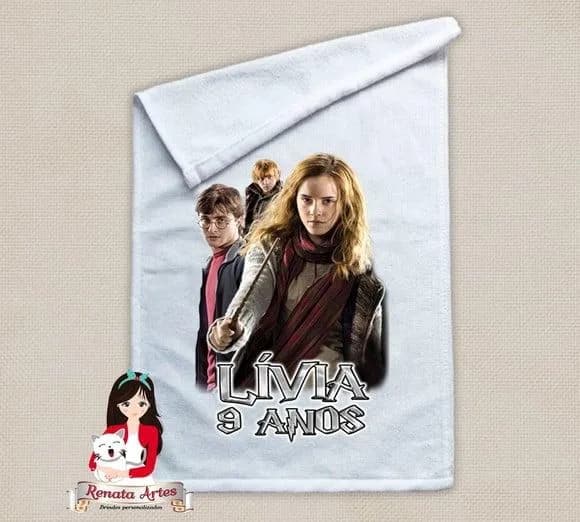 Toalhinha Personalizada Harry Potter