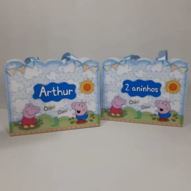 Sacolinha Personalizada com Laço