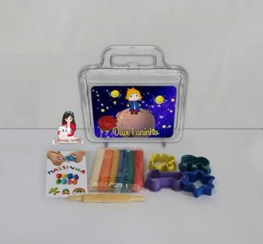 Kit Massinha na Maleta Pequeno Príncipe