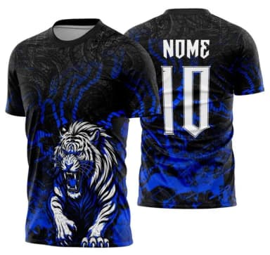 Arte Vetor Camisa Interclasse Tigre Mod-873