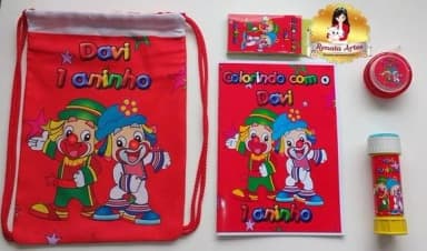 Kit Alegria na Mochila Patati Patatá