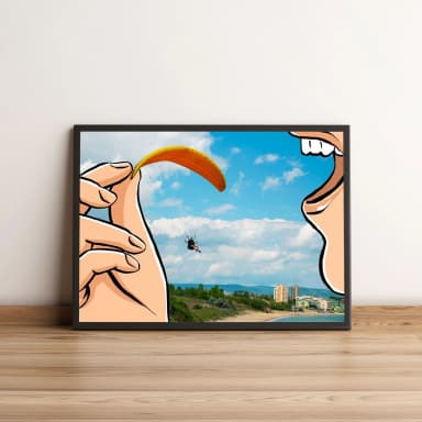 Quadro Parapente De Salgadinho 37