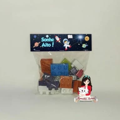 Blocos de Montar Personalizado Astronauta