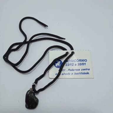 Cordao de Signo Capricornio com Pedra