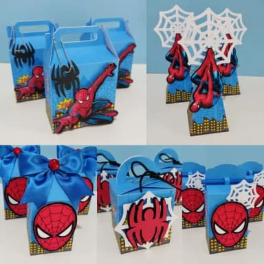 Kit 30 Lembrancin Has Homem Aranha