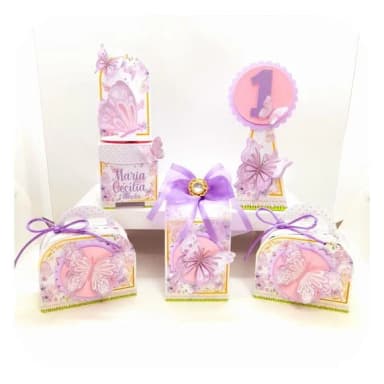 Kit 60 Lembrancinhas Jardim Encantado