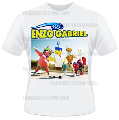 Camiseta Bob Esponja 1 - filme