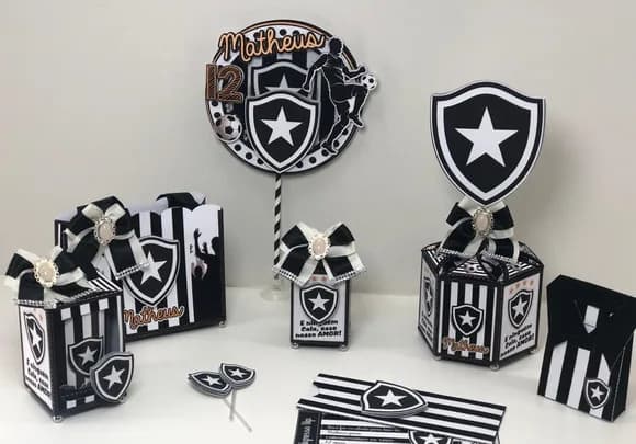 Kit 30 Lembrancinhas Botafogo