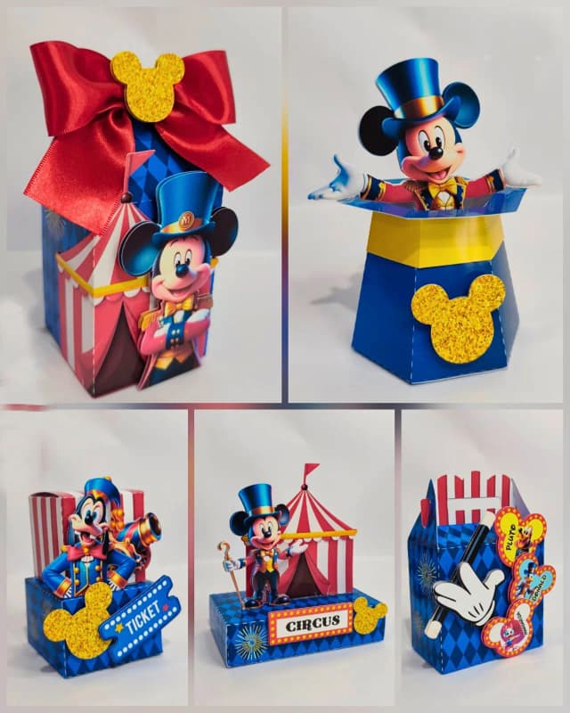 ARQUIVO DE CORTE MICKEY CIRCO 130
