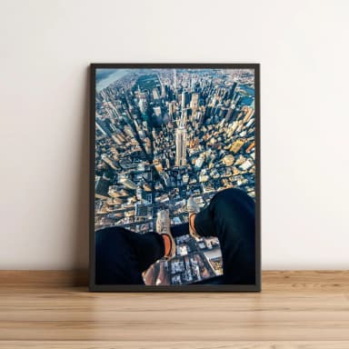 Quadro Vista Aérea Urbana Moderna 368