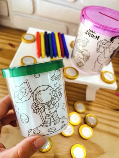 Caneca Colorir - Qualquer Tema