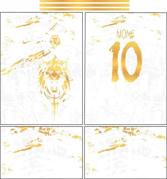 Arte Vetor Camisa Interclasse Leão Mod-682