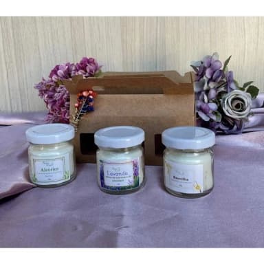 Velas Aromáticas Kit de (3 Unid.)