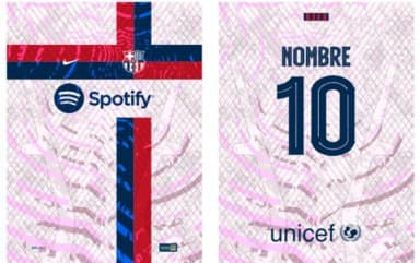 Vetor Camisa do Barcelona personalizada