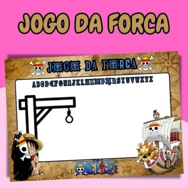 Jogo da Forca Personalizado