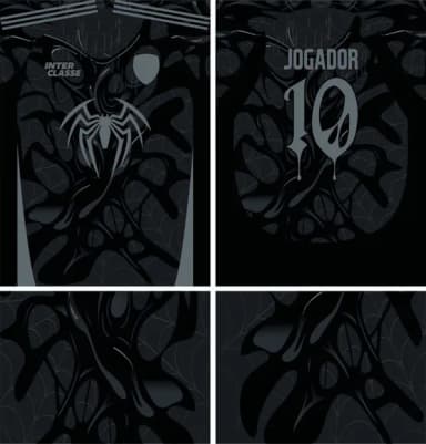 Arte Vetor Camisa Interclasse Venom Mod-831