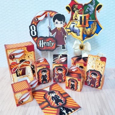 Kit 60 Lembrancinhas Harry Potter
