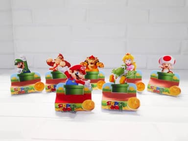 Kit 60 Lembrancinhas Mario Bros