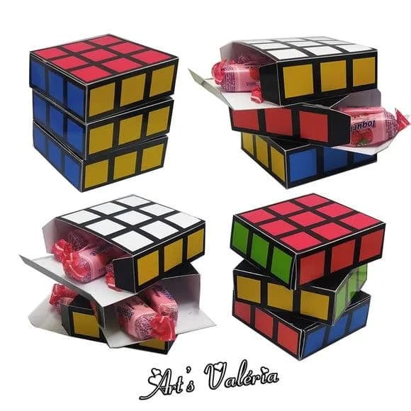 Caixa Cubo Mágico - 6cm