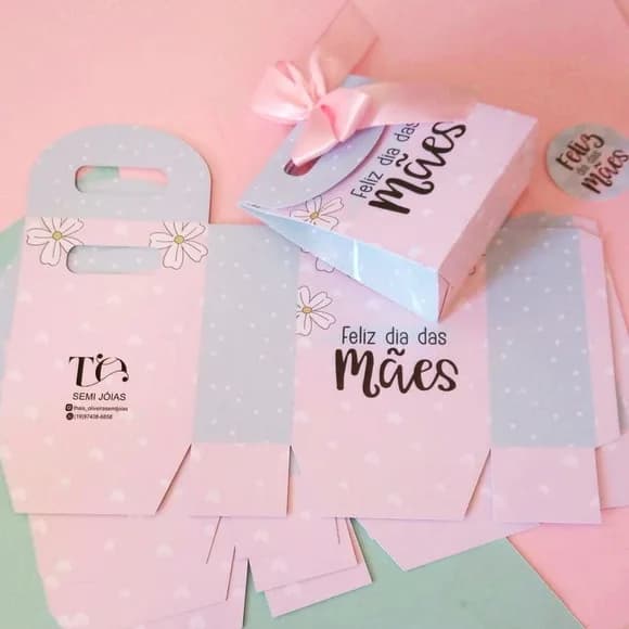 Mini sacolinha para bijuterias