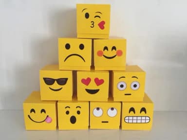 Arquivo de Corte Caixa Emoji 01