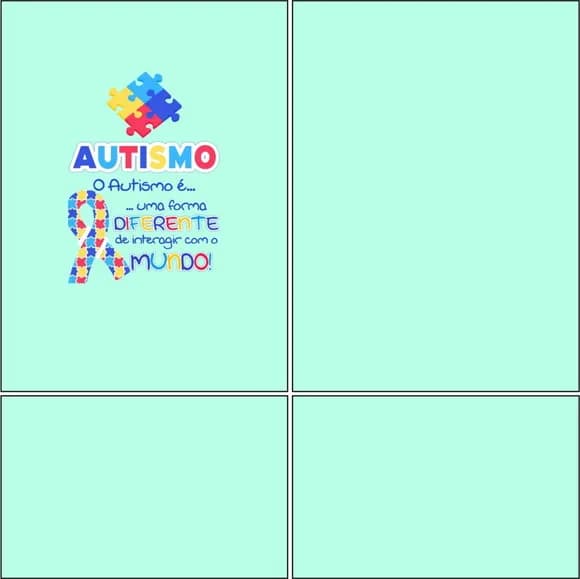 Arte Estampa Camisa Autismo Mod-27