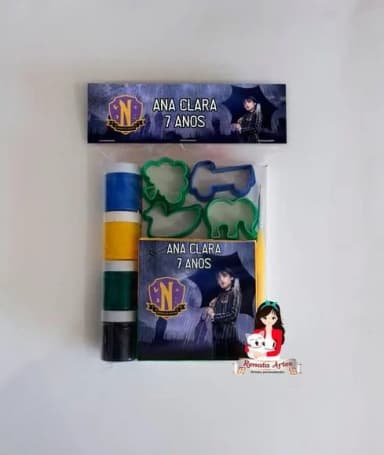 Kit Artes Personalizado Wandinha