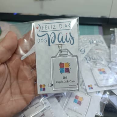 Chaveiro Acrílico Personalizado