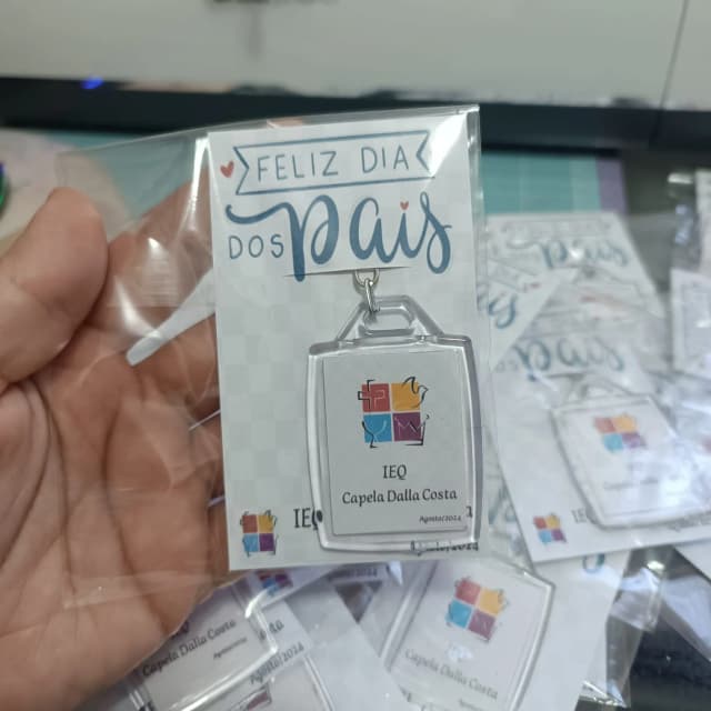 Chaveiro Acrílico Personalizado
