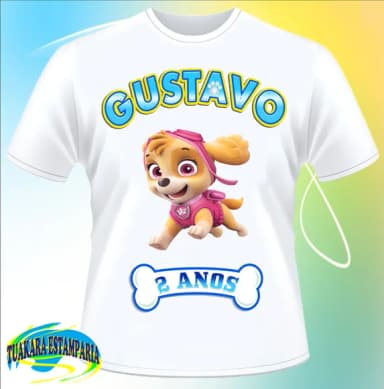 Camiseta Patrulha Canina 02