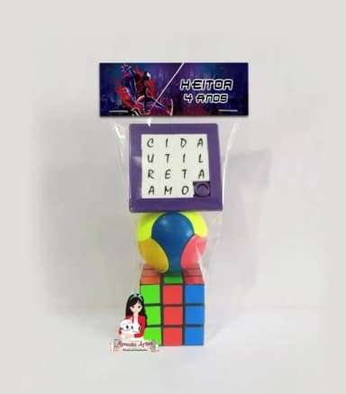 Kit Desafio Personalizado Aranhaverso