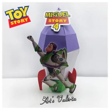 Foguete do Buzz Lightyear - Envio Desmontado