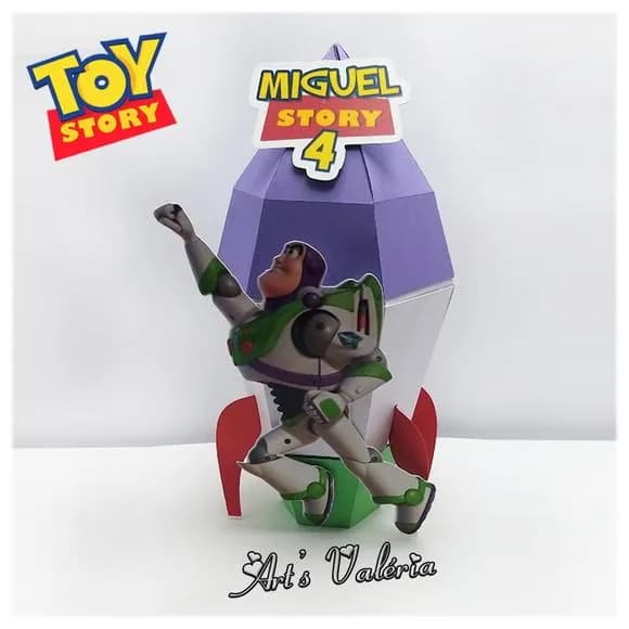 Foguete do Buzz Lightyear - Envio Desmontado