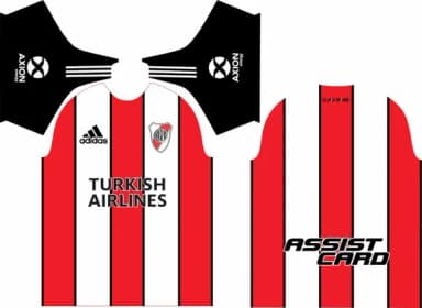 Vetor da camisa do River plate 2022