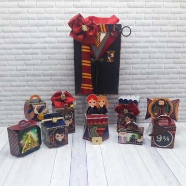 Kit 60 Lembrancinhas Harry Potter