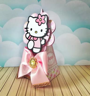 Kit 60 Lembrancinhas Hello Kitty