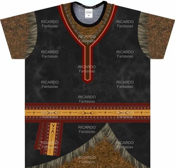 Camiseta Infantil Fantasia Príncipe do Gelo e Montanhês Nórdico