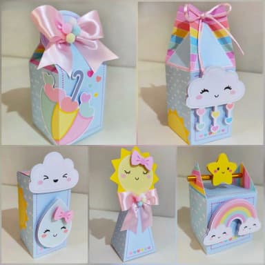 Kit Lembrancinhas Chuva de Amor