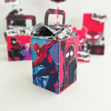 Kit 60 Lembrancinhas Homem Aranha