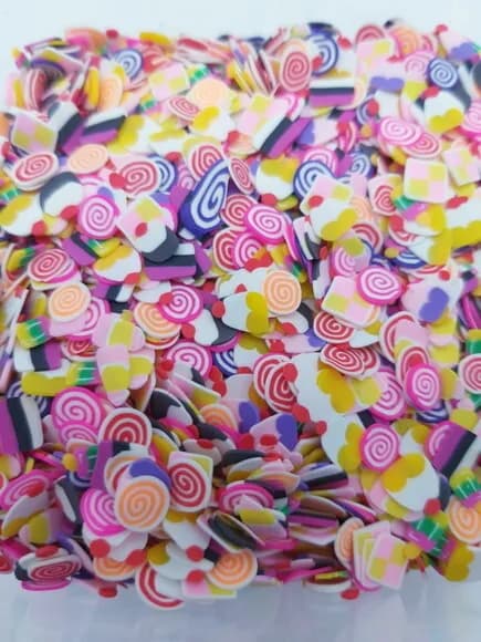 fimos para decorar variados - Pacotes com 15gr