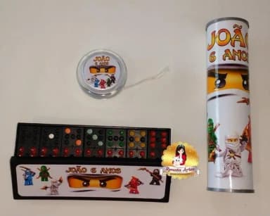 Kit Jogos Ninjago Branco