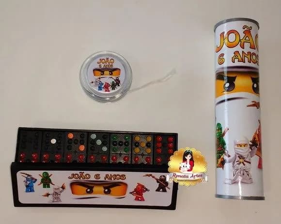 Kit Jogos Ninjago Branco