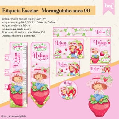 60 Etiquetas Escolares
