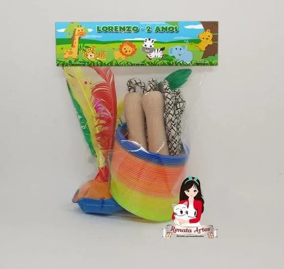 Kit Boa Infância Personalizado Safari