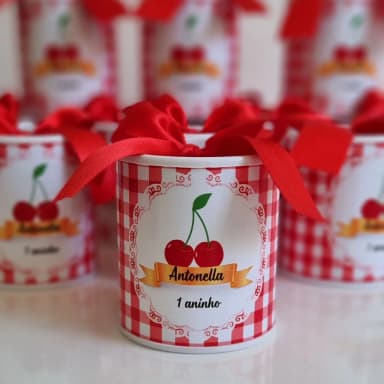 Lembrancinha cerejinha tubolata 7x6