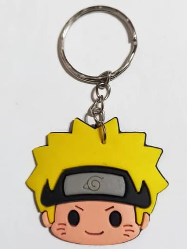 Chaveiro Naruto Emborrachado - 5 Unidades