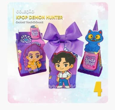 Kit 30 Lembrancinhas K-pop