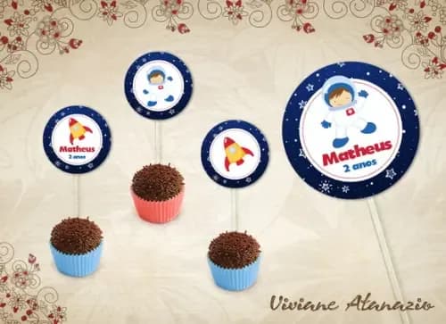 Topper Astronauta - 00409